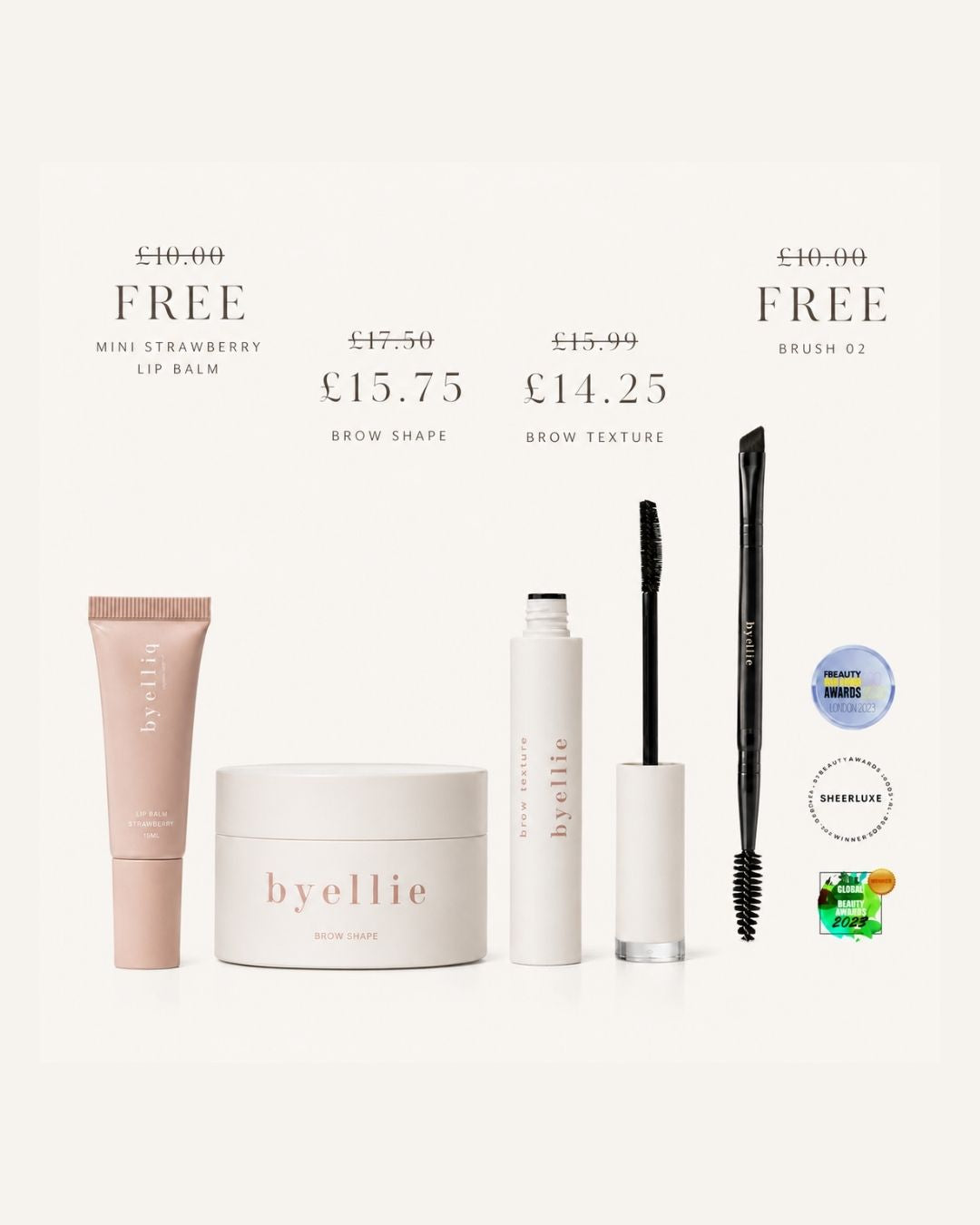Brow Shape + Brow Texture Hero Duo (+ 2 Free Gifts)