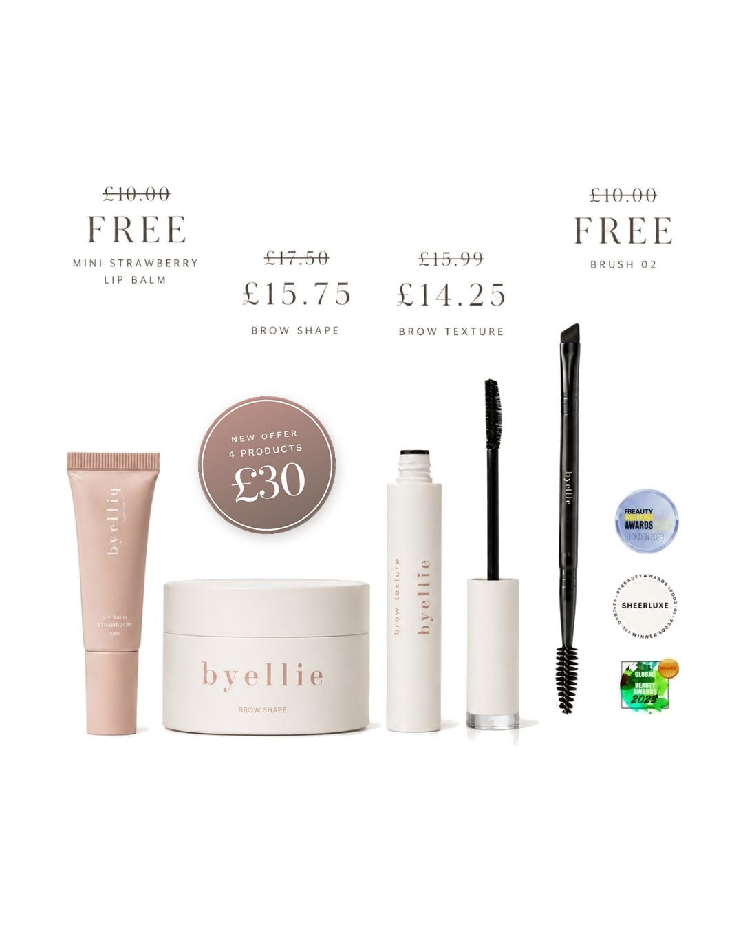 Brow Shape + Brow Texture Hero Duo (+ 2 Free Gifts)